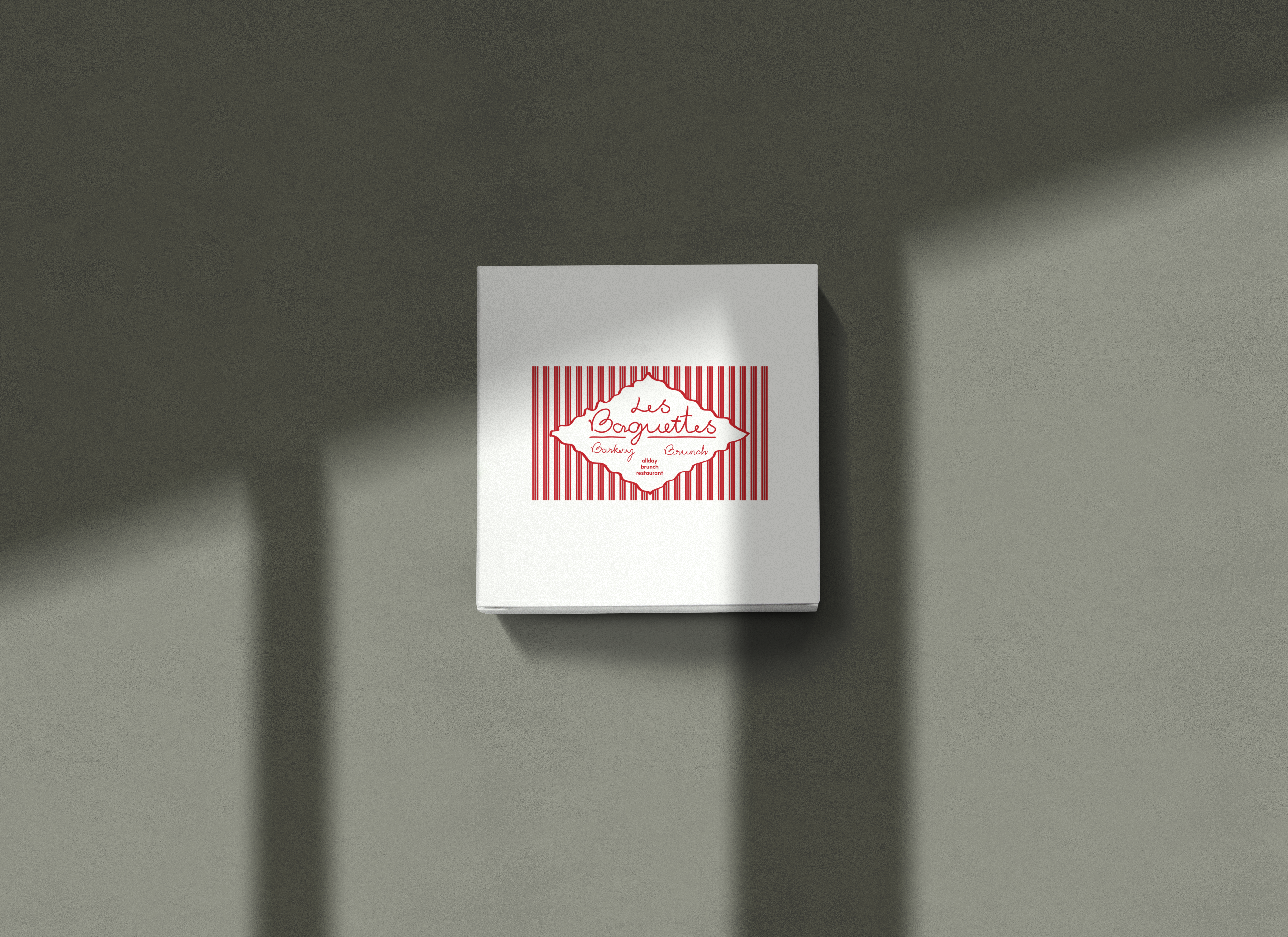 Les Baguettes box mockup