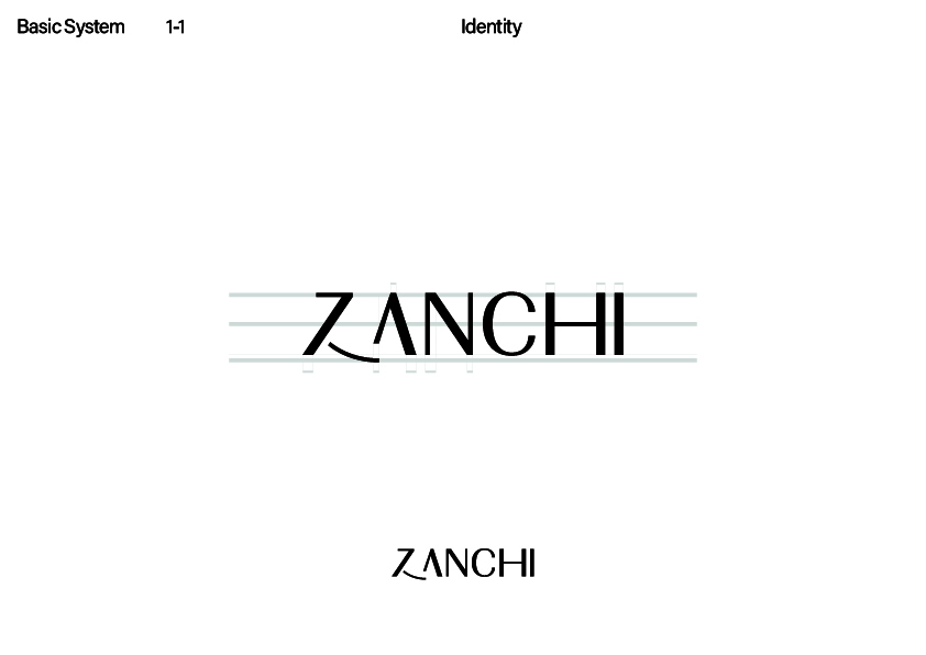 Zanchi brand identity system